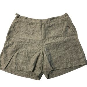 Athleta Voyager Linen shorts Size 18 Plus